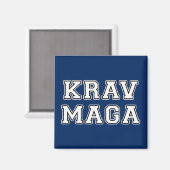 Krav Maga Magnet (Vorderseite/Rückseite)