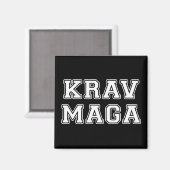 Krav Maga Magnet (Vorderseite/Rückseite)