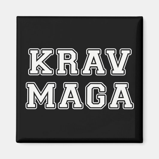Krav Maga Magnet (Vorne)