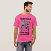 Krav Maga Martial Arts Fighting T-Shirt (Vorne ganz)