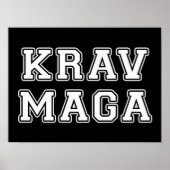 Krav Maga Poster (Vorne)