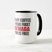 Krav Maga Rochester Tasse (VorderseiteRechts)