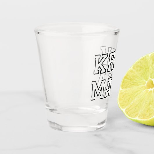 Krav Maga Schnapsglas (Links)