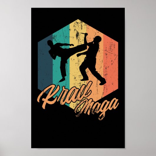 Krav Maga Selbstverteidigung Poster (Vorne)