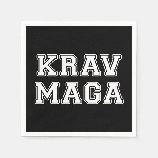Krav Maga Serviette (Vorderseite)