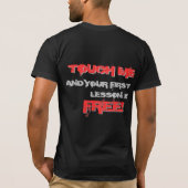 KRAV MAGA Shirt, freie Lektion T-Shirt (Rückseite)