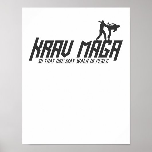 Krav Maga, sodass man in Frieden laufen kann Poster (Vorne)