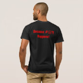 Krav Maga T - Shirt - Rot (Schwarz voll)