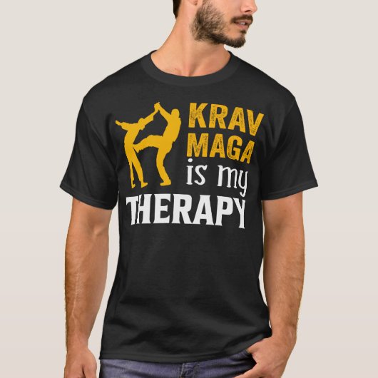 Krav Maga Therapiekämpfer T-Shirt (Vorderseite)