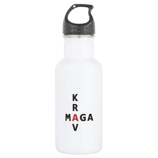Krav Maga Trinkflasche (Vorderseite)
