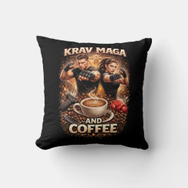 Krav Maga und Kaffee Kissen