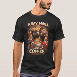 Krav Maga und Kaffee T-Shirt