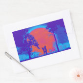 Krav Maga Women Knie Defense Sticker Neon (Umschlag)