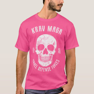 Krav Magas Schädelkampfkunst T-Shirt