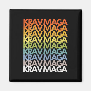 Krav Mega Selbstverteidigungstraining Kampfsport F Magnet