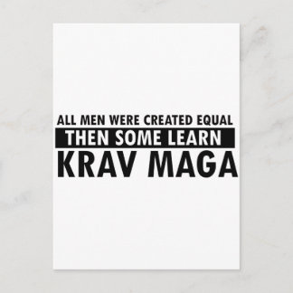 Krava Maga Designs Postkarte