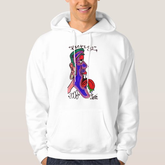 Krawallzukunft phace hoodie (Vorderseite)