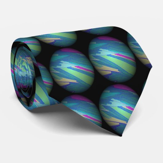 Krawatte #2 Ostern Colors05 (Gerollt)