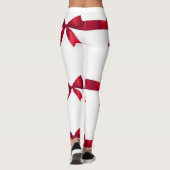 **KRAWATTE A "RED RIBBONS" AUF IHREM GAL** LEGGINGS (Rückseite)