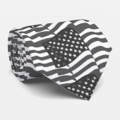 Krawatte-abstrakt/USA-Flagge Krawatte (Gerollt)
