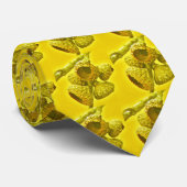 Krawatte Acorn Cap - Gelb (Gerollt)