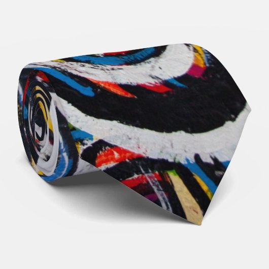 Krawatte afrikanisches Design (Gerollt)