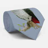 Krawatte - afrikanisches Grau-Papagei (Gerollt)