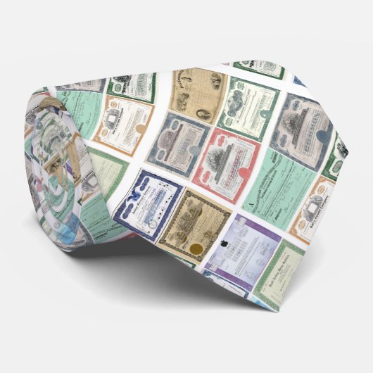 Krawatte - Aktienzertifikate, Certs (Gerollt)