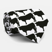 Krawatte Angus Stier (Gerollt)