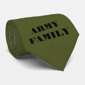 Krawatte Army (Gerollt)