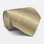 Krawatte aus Gold (Gerollt)