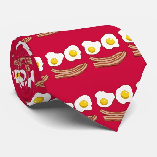 Krawatte Bacon und Eier (Gerollt)