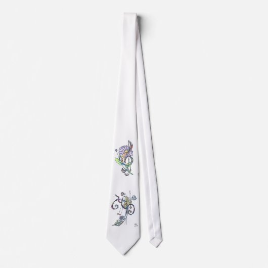 Krawatte:  Bass- und Lauffläche, Farbe Krawatte (Vorderseite)