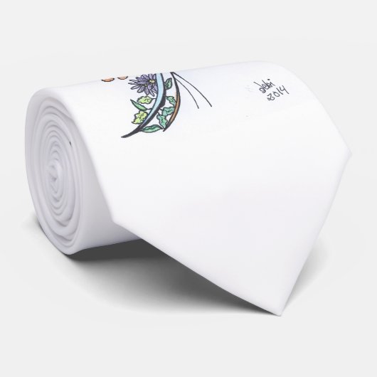 Krawatte:  Bass- und Lauffläche, Farbe Krawatte (Gerollt)