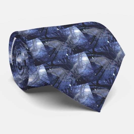 Krawatte "BAT OUT HELL" (Gerollt)