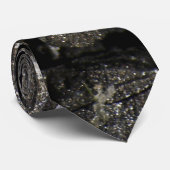 Krawatte "Black Coals" (Gerollt)