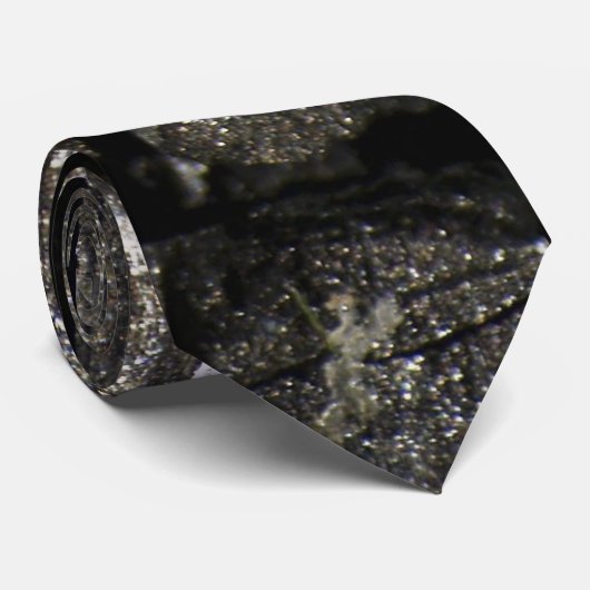 Krawatte "Black Coals" (Gerollt)