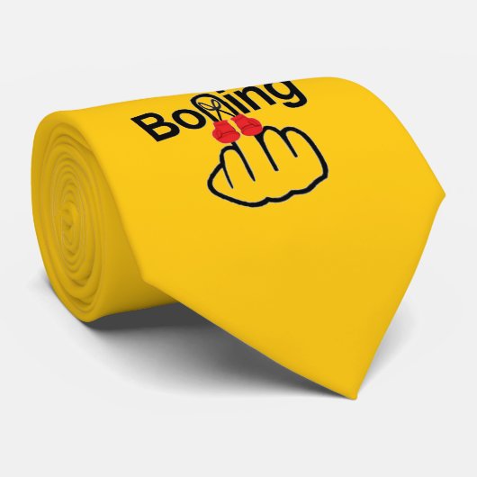 Krawatte-Boxing-Dreh Krawatte (Gerollt)