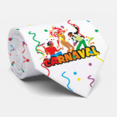 Krawatte Brasilien Karneval (Gerollt)
