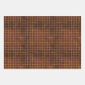 Krawatte, Brillen & Mustaches zum Vater Geschenkpapier Set (Vorderseite 2)