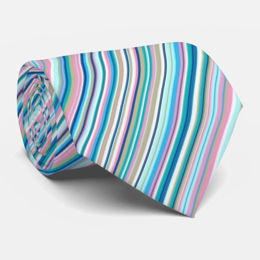 Krawatte - Candy Stripes (Gerollt)