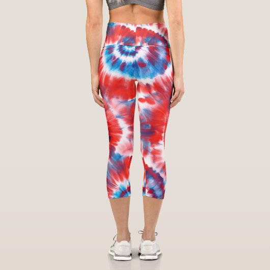 Krawatte Capri Leggings (Rückseite)