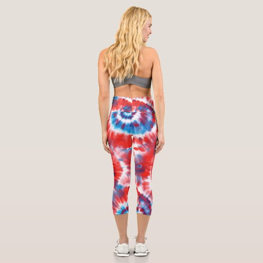 Krawatte Capri Leggings (Rückseite)