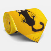 Krawatte, Cat Falls, Tie - Krawatte (Gerollt)