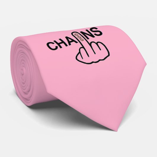 Krawatte Chains Gedreht (Gerollt)