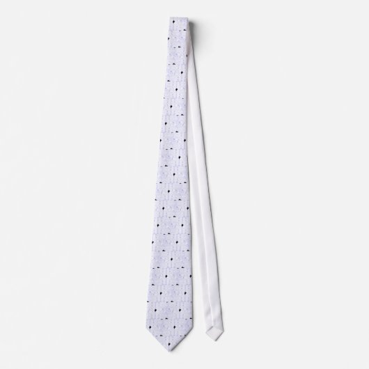 Krawatte Daisy - Light Blue (Vorderseite)