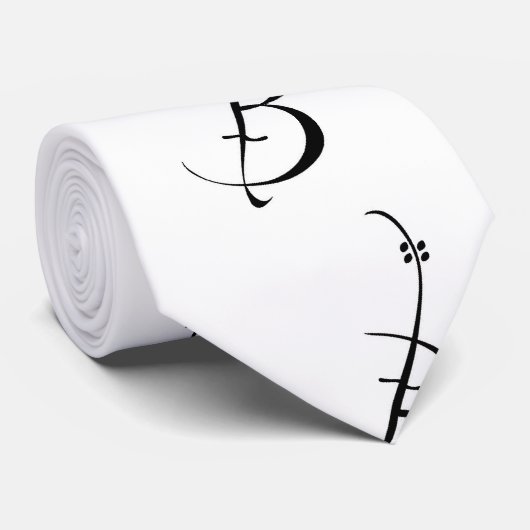 Krawatte das BSO der Männer - "B/Cello" Logo mit (Gerollt)