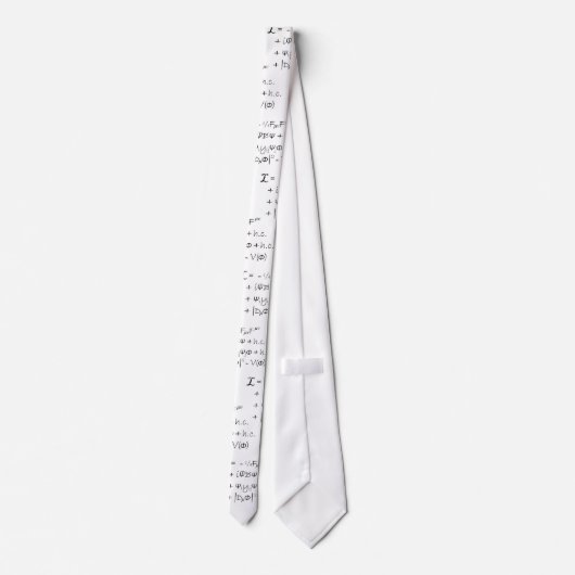 Krawatte - das Standardmodell (Rückseite)