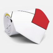 Krawatte De Stijl Art (Gerollt)