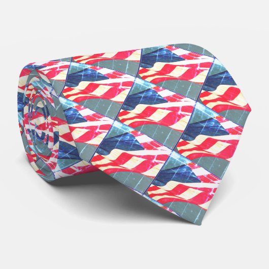 Krawatte der Amerikaner (Gerollt)